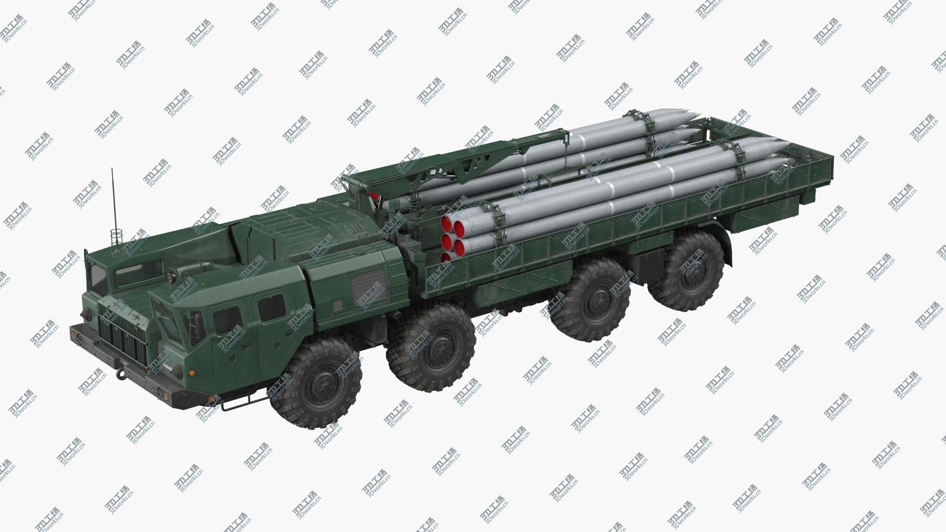images/goods_img/20210319/9T234 Smerch Transporter Loader with Spare Rockets Rigged model/5.jpg